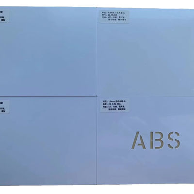 화려한 / 거친 곡물 / 얇은 선 ABS 플라스틱 시트 사용자 지정 조각 및 조각