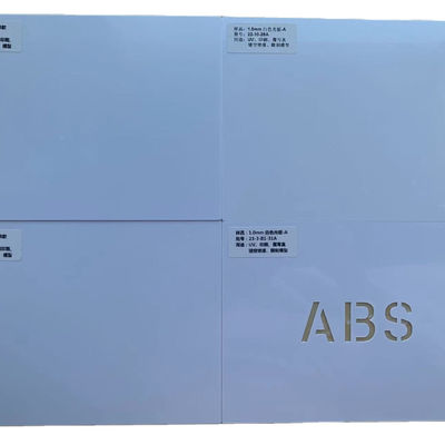 조각 및 진공 성형용 맞춤 두께의 친환경 소재 ISO9001 인증 ABS 플라스틱 시트