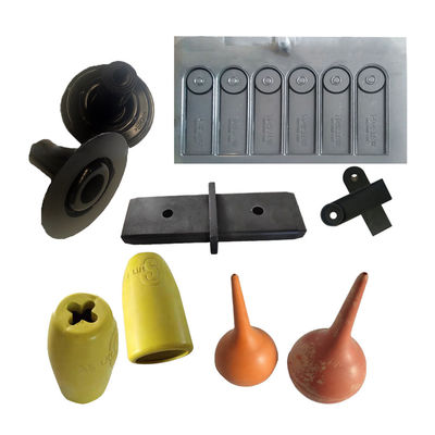 20-90 껍질 단단성 실리콘 고무 가구 및 산업용  Molding 부품