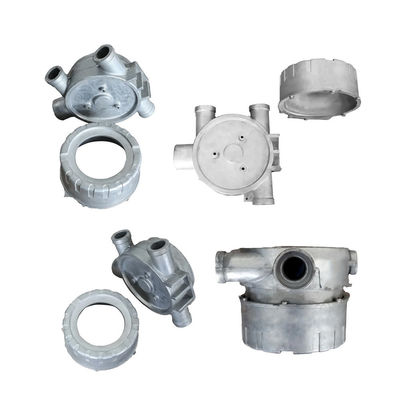 맞춤형 알루미늄 부품 여러 구멍과 정확한 0.01mm 관용과 함께 주름