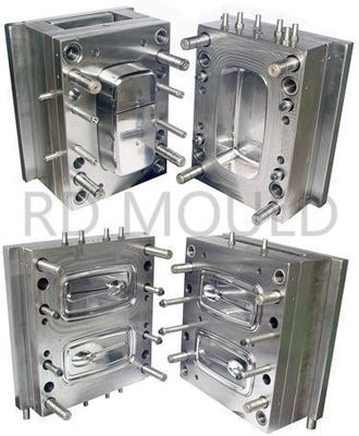 맞춤형 크기 강철 P20 718 Nak80 S316 AISI H13 플라스틱 주입 곰팡이 300000-500000 샷 곰팡이 수명
