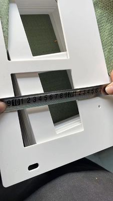 ABS/아크릴/PP/PET/HDPE 플라스틱 판/판 가공을 위한 절단 서비스